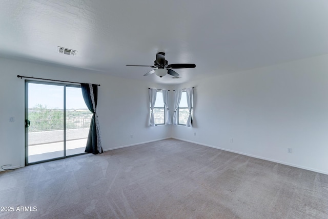 7398 W Paso Trl, Peoria, AZ 85383 - unfurnished room with a ceiling fan and light colored carpet