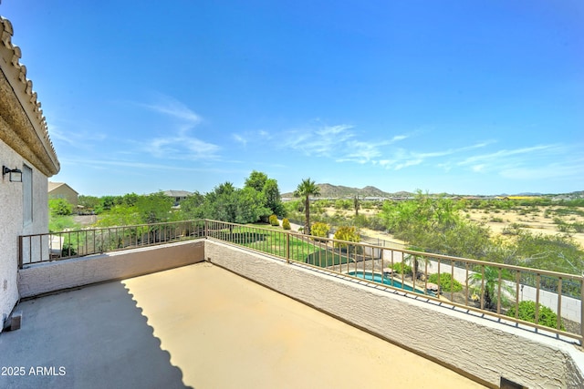 7398 W Paso Trl, Peoria, AZ 85383 - patio / terrace featuring a mountain view