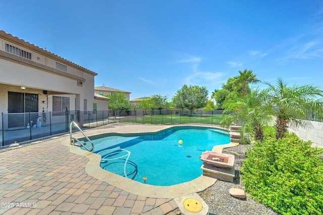7398 W Paso Trl, Peoria, AZ 85383 - view of pool featuring a patio and a fenced backyard