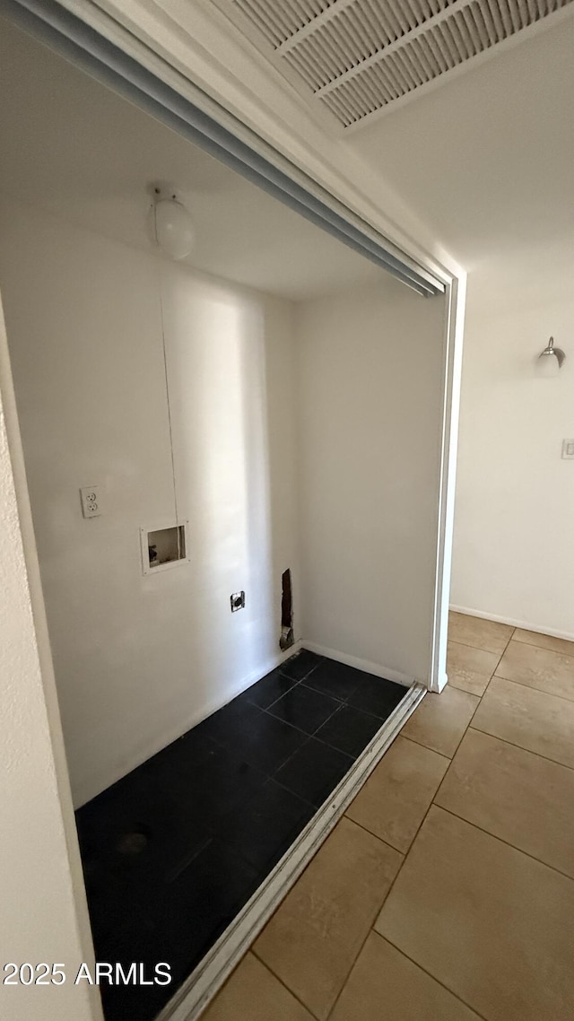4217 W Medlock Dr, Phoenix, AZ 85019 - laundry room with tile patterned floors and washer hookup