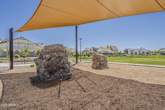 exterior space featuring a residential view