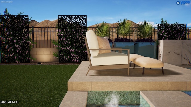12328 E Black Rock Rd, Scottsdale, AZ 85255 - view of yard with fence