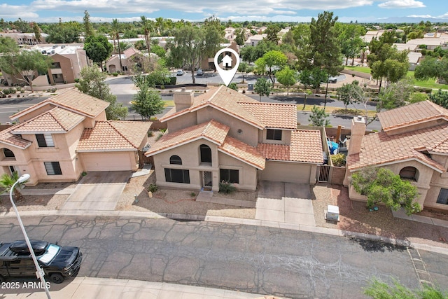 1344 N Brittany Ln, Gilbert, AZ 85233 - aerial perspective of suburban area