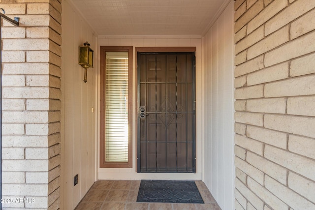 view of entrance to property