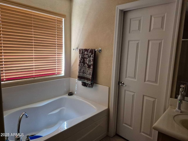 2050 W Davis Rd, Phoenix, AZ 85023 - bathroom with vanity and a garden tub