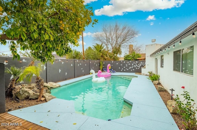 view of swimming pool