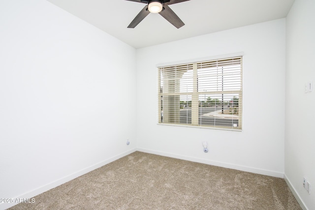 4063 E Amoroso Dr, Gilbert, AZ 85296 - carpeted spare room with a ceiling fan and baseboards