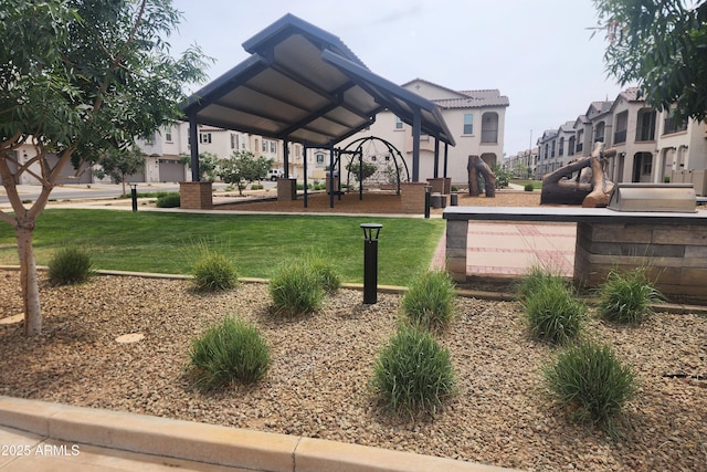 4063 E Amoroso Dr, Gilbert, AZ 85296 - view of property's community featuring a residential view and a yard