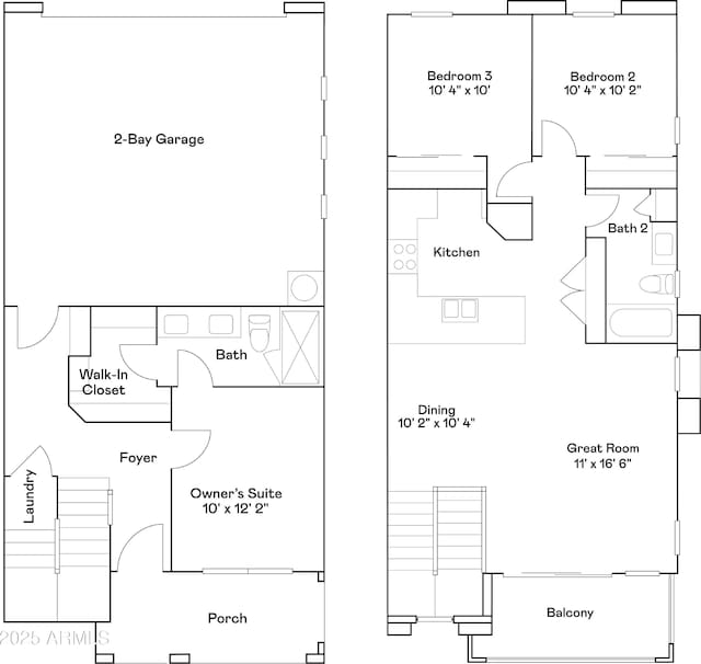 4063 E Amoroso Dr, Gilbert, AZ 85296 - home floor plan