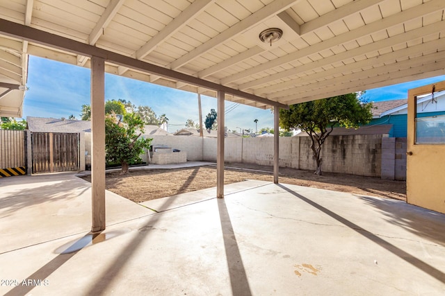 view of patio / terrace