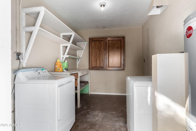 washroom featuring separate washer and dryer