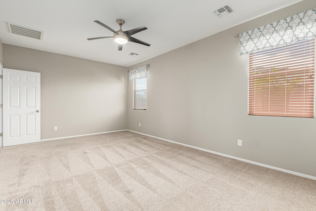 9822 W Caron Dr, Peoria, AZ 85345 - carpeted empty room featuring ceiling fan and baseboards
