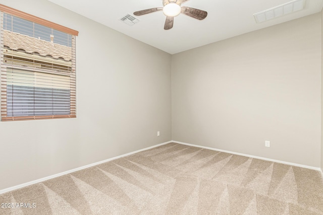 9822 W Caron Dr, Peoria, AZ 85345 - carpeted empty room with baseboards and ceiling fan