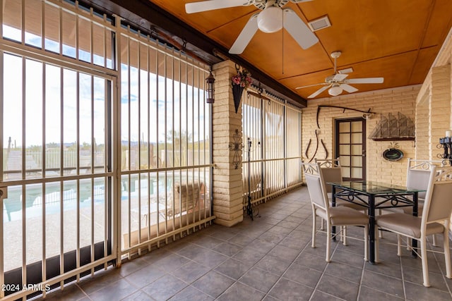 36444 N Stardust Ln, Carefree, AZ 85377 - unfurnished sunroom featuring healthy amount of natural light