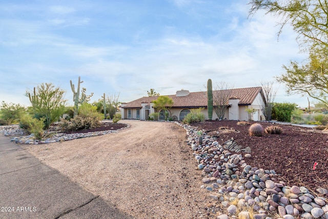 view of ranch-style house