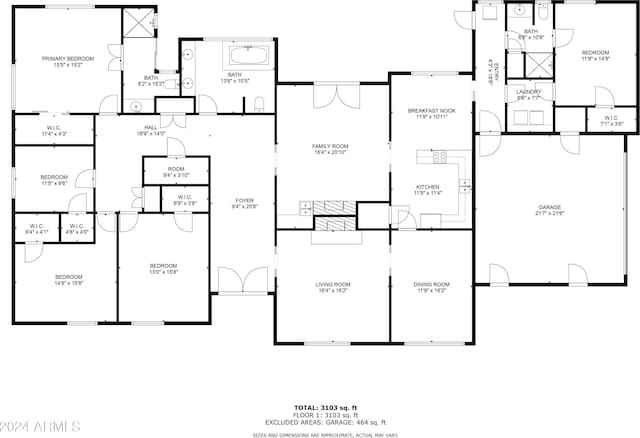 36444 N Stardust Ln, Carefree, AZ 85377 - room layout