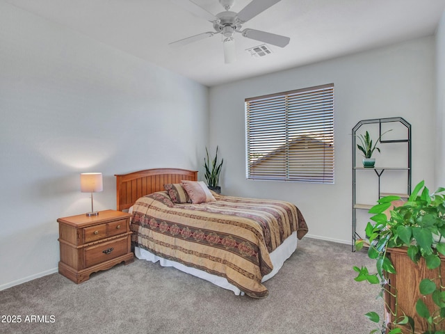 40814 N Majesty Ct, Anthem, AZ 85086 - carpeted bedroom featuring baseboards and ceiling fan