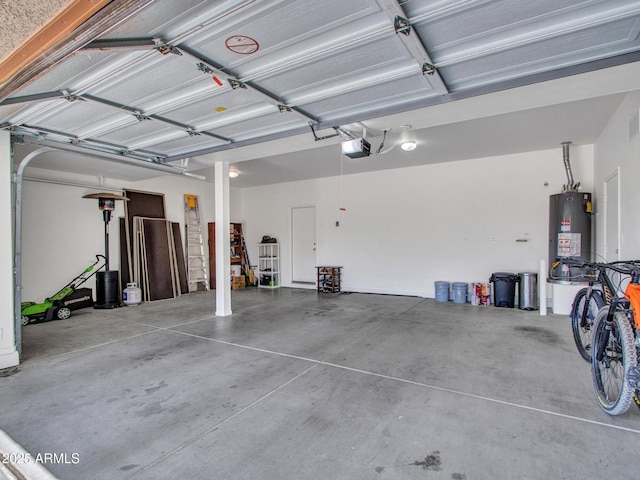 40814 N Majesty Ct, Anthem, AZ 85086 - garage with water heater and a garage door opener