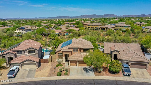40814 N Majesty Ct, Anthem, AZ 85086 - aerial view of residential area featuring mountains