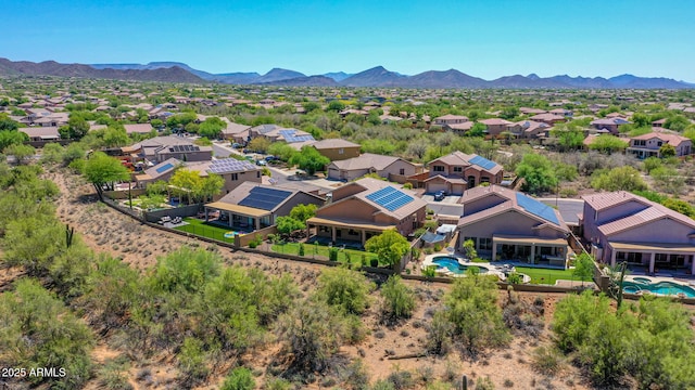 40814 N Majesty Ct, Anthem, AZ 85086 - aerial view of residential area featuring mountains