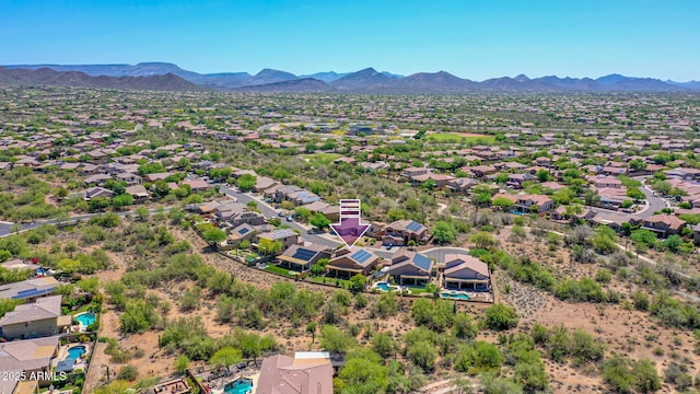 40814 N Majesty Ct, Anthem, AZ 85086 - bird's eye view of a mountain backdrop