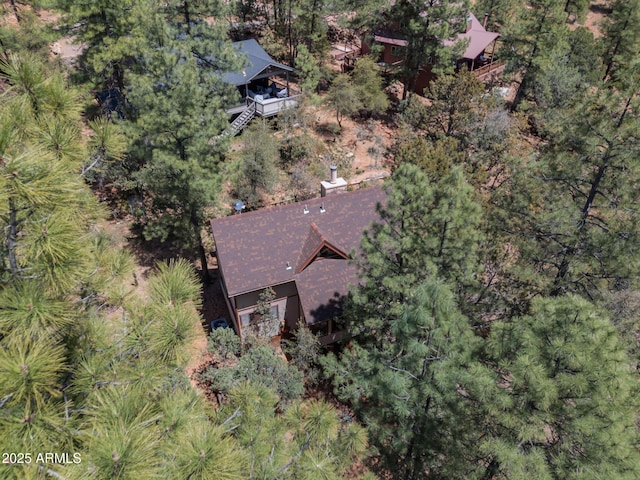 4567 N Juniper Ln, Pine, AZ 85544 - aerial overview of property's location