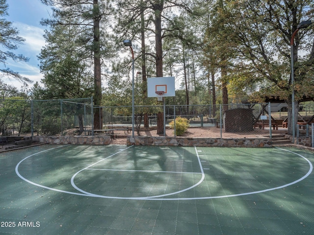 4567 N Juniper Ln, Pine, AZ 85544 - view of basketball court featuring community basketball court