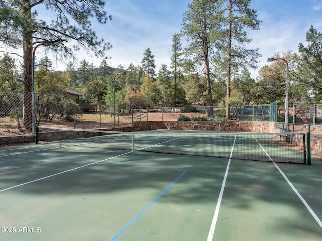4567 N Juniper Ln, Pine, AZ 85544 - view of tennis court