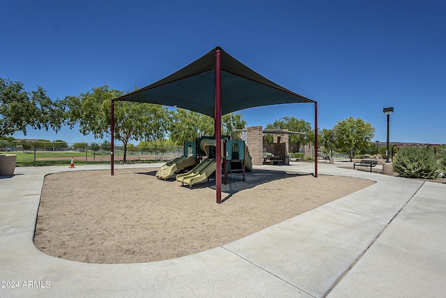 view of playground