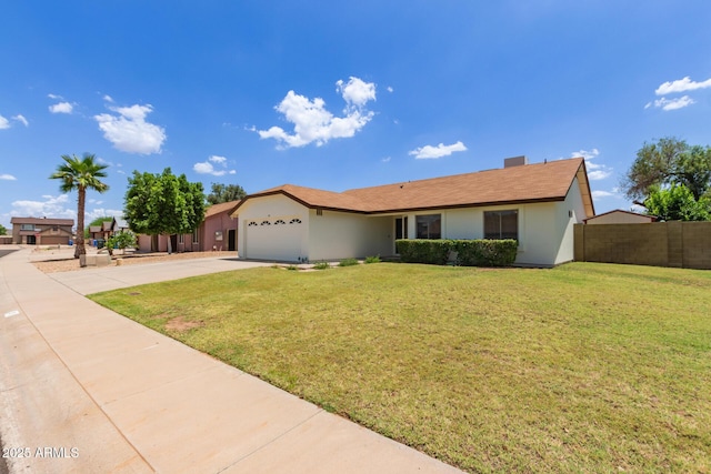 19 W Wickieup Ln, Phoenix, AZ 85027 - ranch-style home featuring stucco siding, driveway, and an attached garage