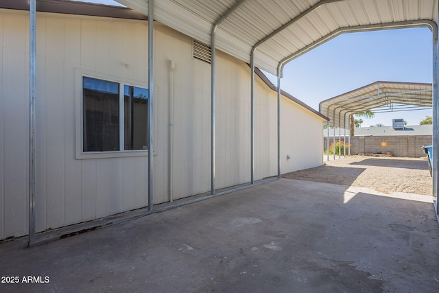4025 E Surrey Ave, Phoenix, AZ 85032 - garage featuring a detached carport
