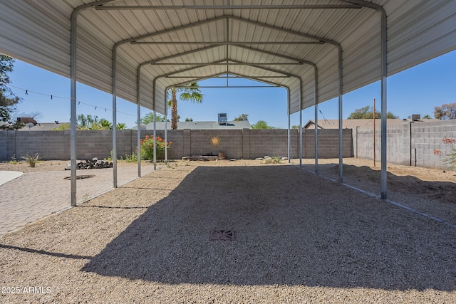 4025 E Surrey Ave, Phoenix, AZ 85032 - view of car parking featuring a fenced backyard and a carport