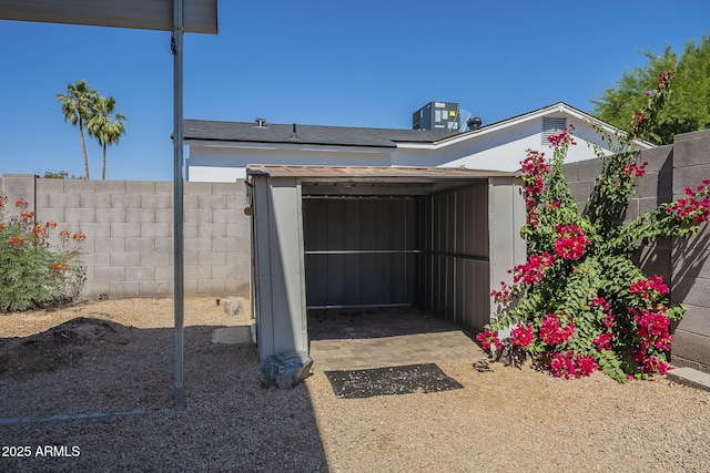 4025 E Surrey Ave, Phoenix, AZ 85032 - view of outdoor structure with cooling unit