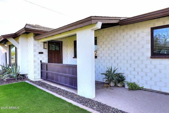 view of property entrance