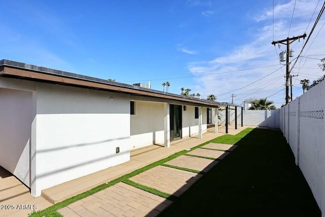 exterior space featuring a patio