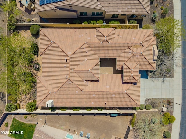 view of subject property