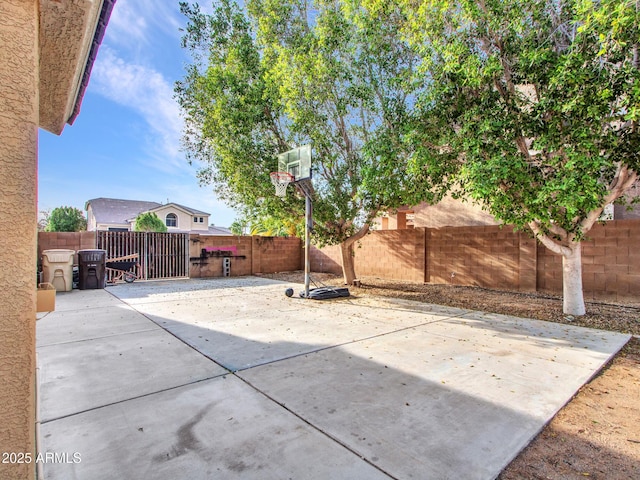 view of patio / terrace featuring a fenced backyard