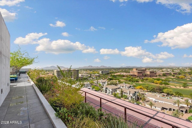 7120 E Kierland Blvd Unit 316, Scottsdale, AZ 85254 - balcony with a mountain view