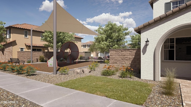 9519 W Catalina Dr, Phoenix, AZ 85037 - exterior space with fence and a patio