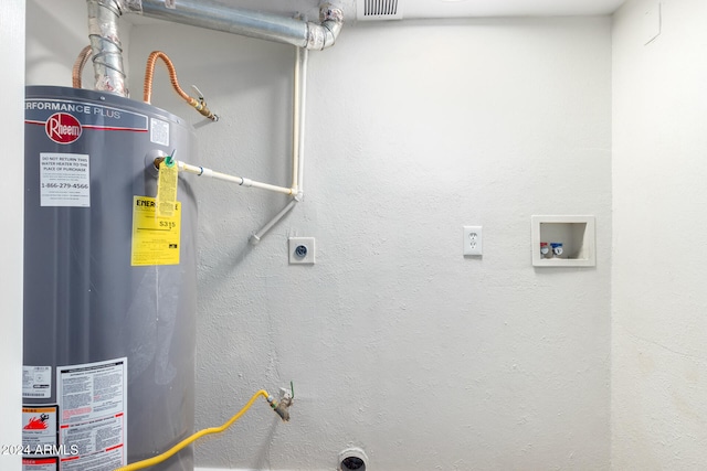 utilities with gas water heater