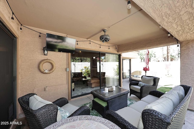 9115 N 101st Way, Scottsdale, AZ 85258 - view of patio / terrace with outdoor lounge area