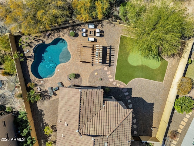 bird's eye view