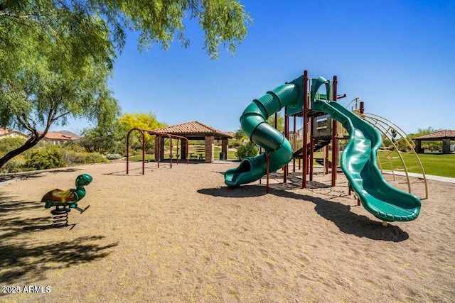view of communal playground