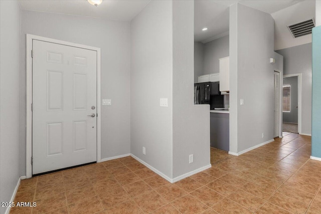 10646 E Enid Ave, Mesa, AZ 85208 - foyer with baseboards and light tile patterned floors