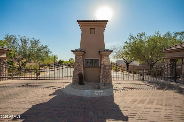 view of gate
