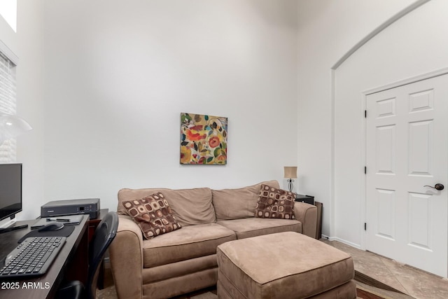 view of living room