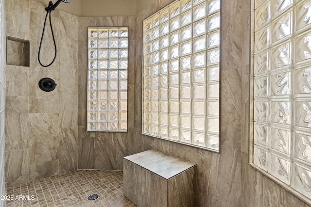 6249 E Camelot Dr, Mesa, AZ 85215 - full bath featuring a tile shower