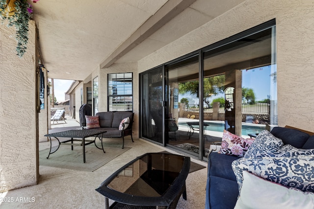 6249 E Camelot Dr, Mesa, AZ 85215 - balcony featuring outdoor lounge area