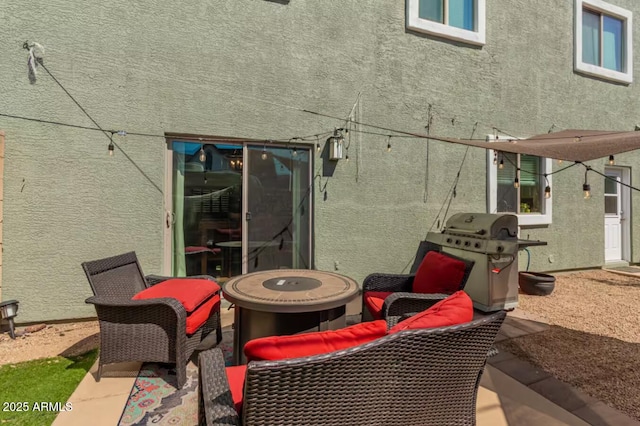 view of patio / terrace with grilling area