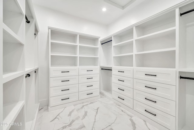 18225 W San Juan Ct, Litchfield Park, AZ 85340 - spacious closet with light marble finish flooring